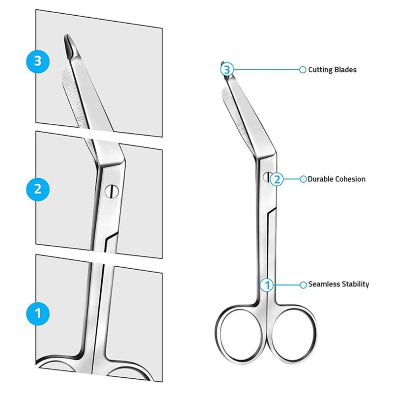 Tesoura Cirúrgica aço Inoxidável 11 cm